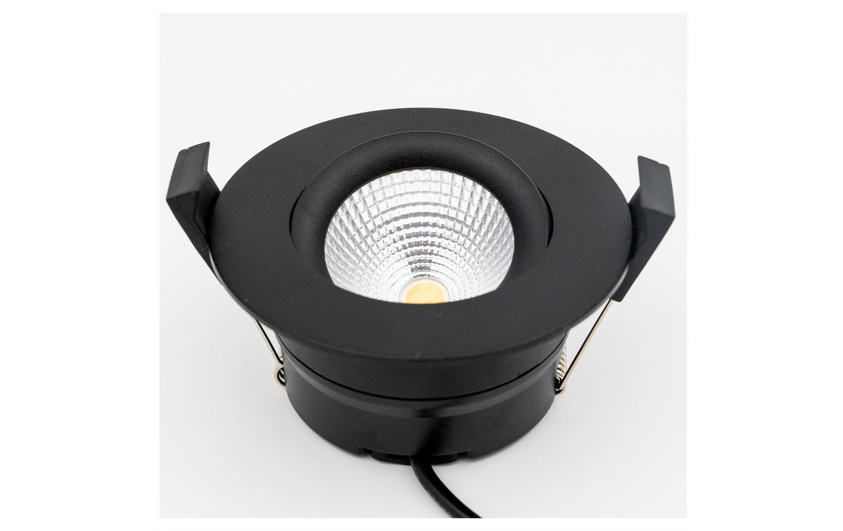 Shelly Spot – LED 8 W, 600 lm, 2200–6500 K, dimmbar, WLAN/Bluetooth, IP44 – Schwarz