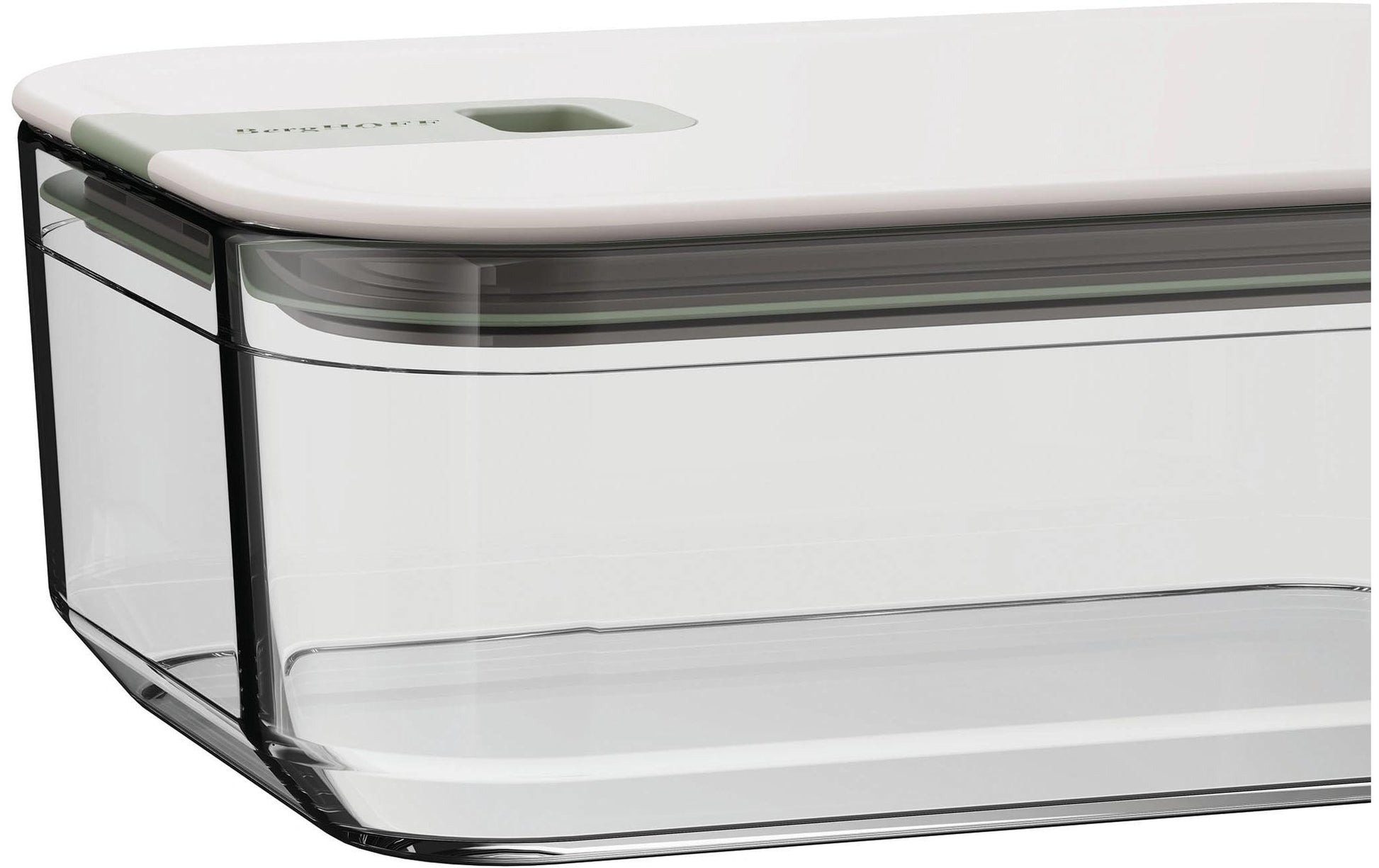 Berghoff Leo – Lunchbox, Kunststoff, Grün/Transparent/Weiss, 3-teilig
