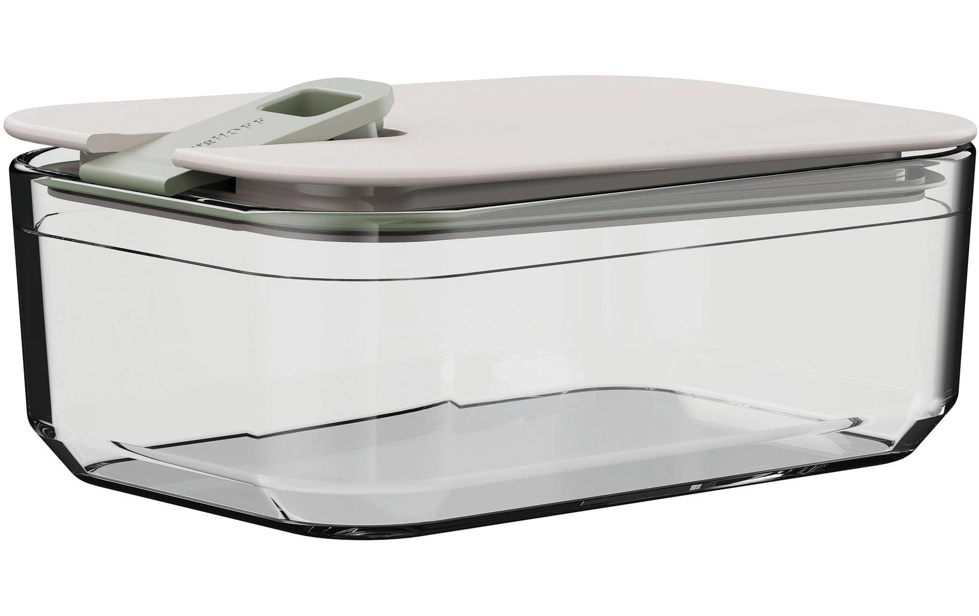 Berghoff Leo – Lunchbox, Kunststoff, Grün/Transparent/Weiss, 3-teilig