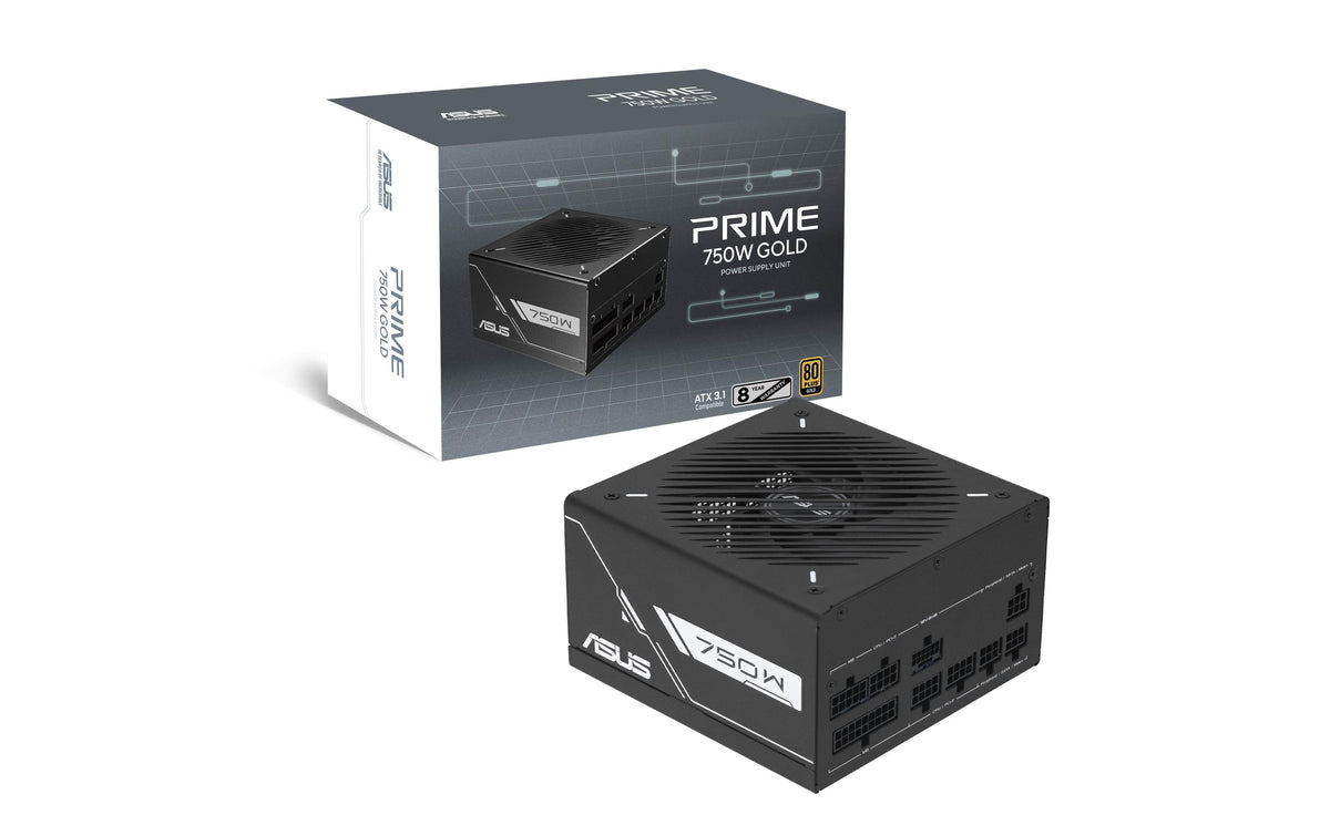 ASUS Prime 750G ATX-Netzteil 750 W 80 PLUS Gold – Vollmodular, ATX 3,1, 12VHPWR – für PC