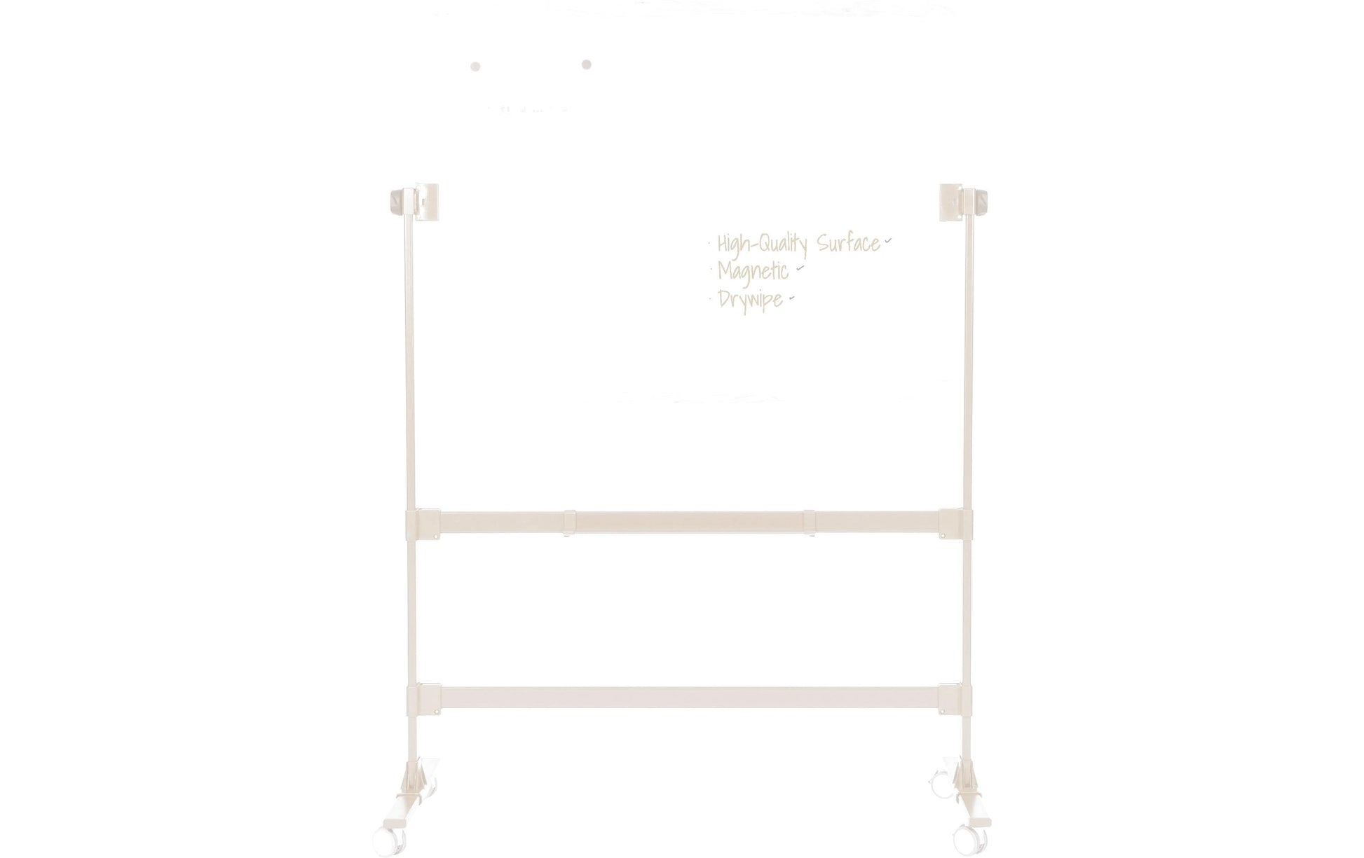 Bi-Office ACE Mobiles Whiteboard – Stahl – 90 × 120 cm