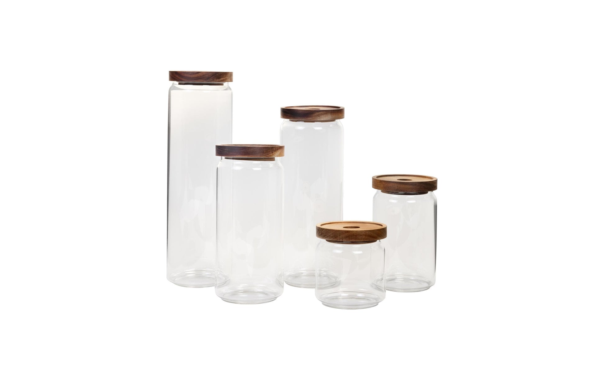 Cocon Vorratsdose 1,5 l, Ø 9 × 30,2 cm, Glas (Borosilikat), Transparent