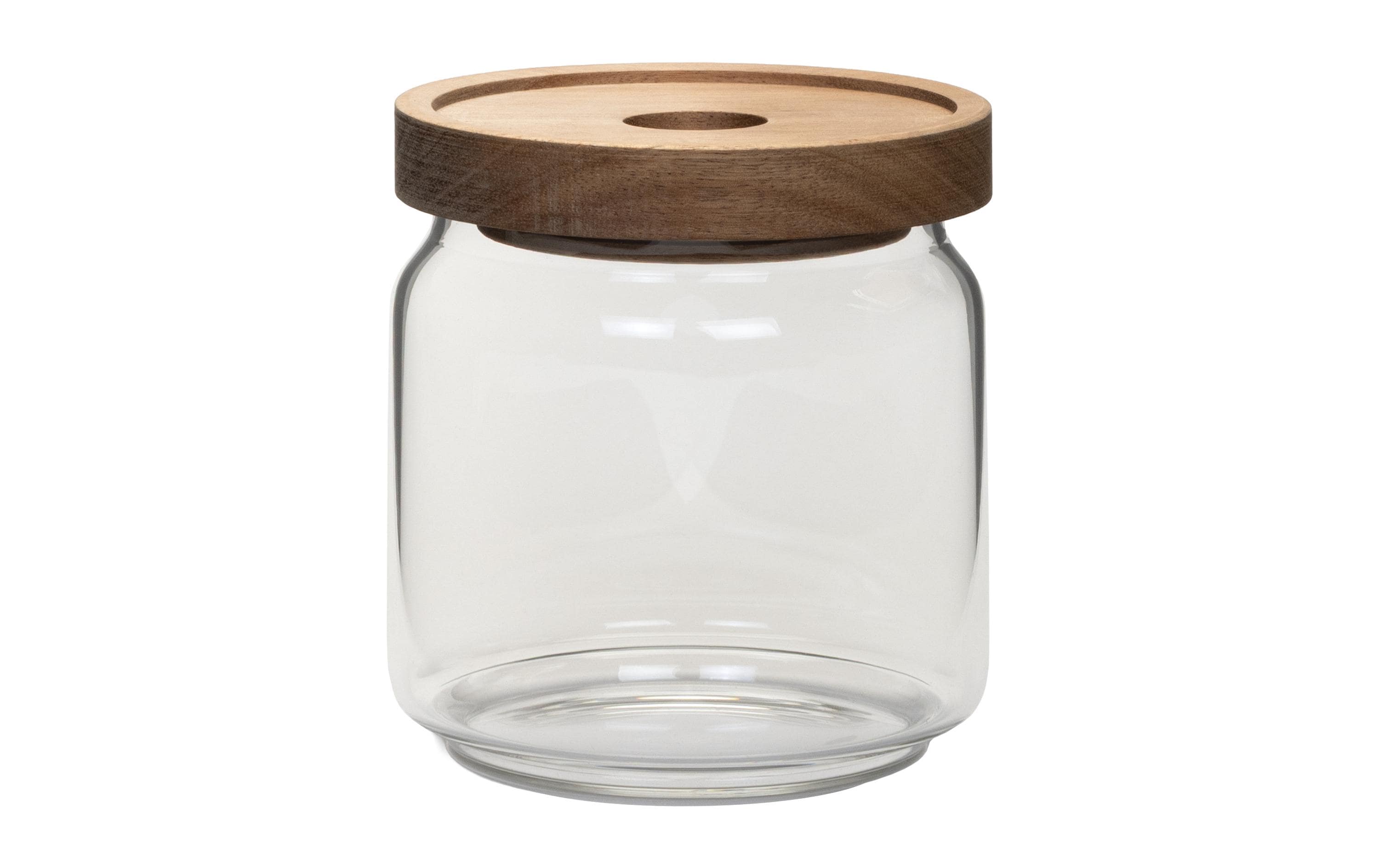 Cocon Vorratsdose 400 ml, Ø 9 × 10 cm, Glas (Borosilikat), Transparent