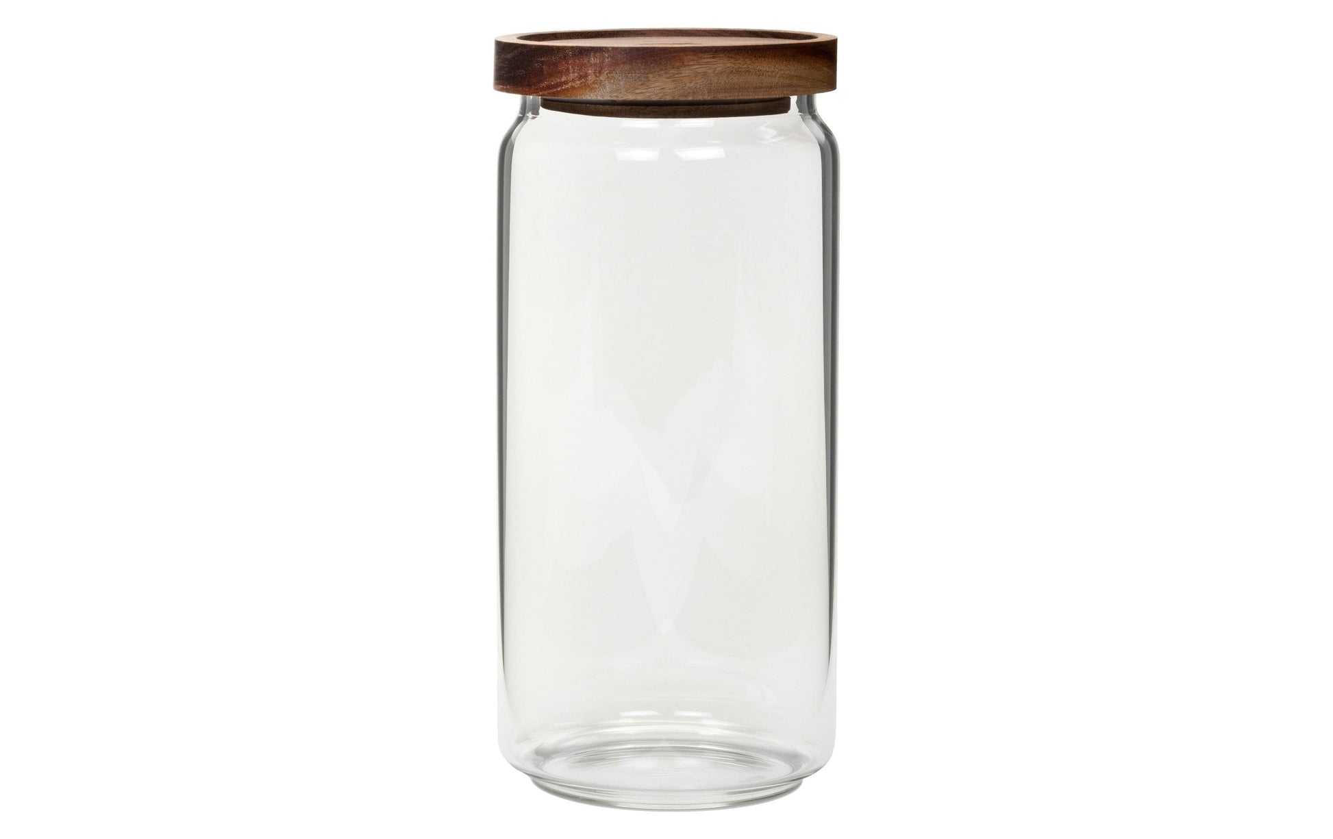 Cocon Vorratsdose 1 l, Ø 9 × 20,2 cm, Glas (Borosilikat), Transparent