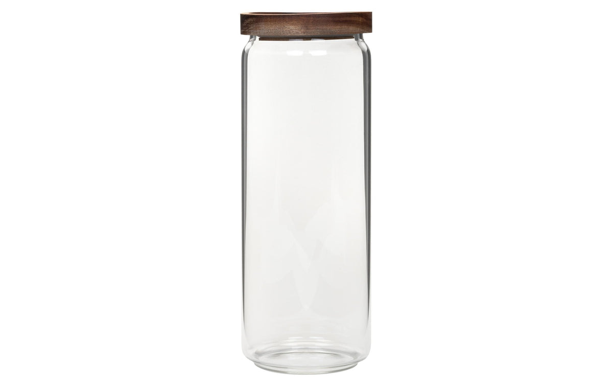 Cocon Vorratsdose 1,3 l, Ø 9 × 25,4 cm, Glas (Borosilikat), Transparent