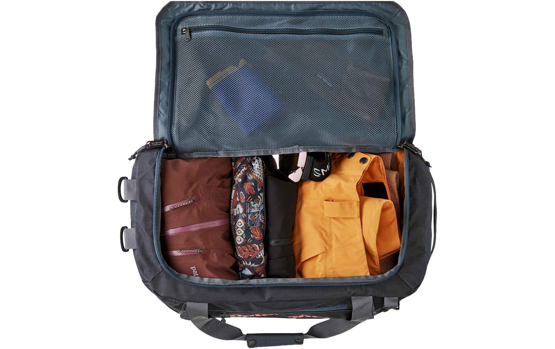 Patagonia Sporttasche Black Hole – 40 l, Rucksack-Funktion, aus rPET, schwarz