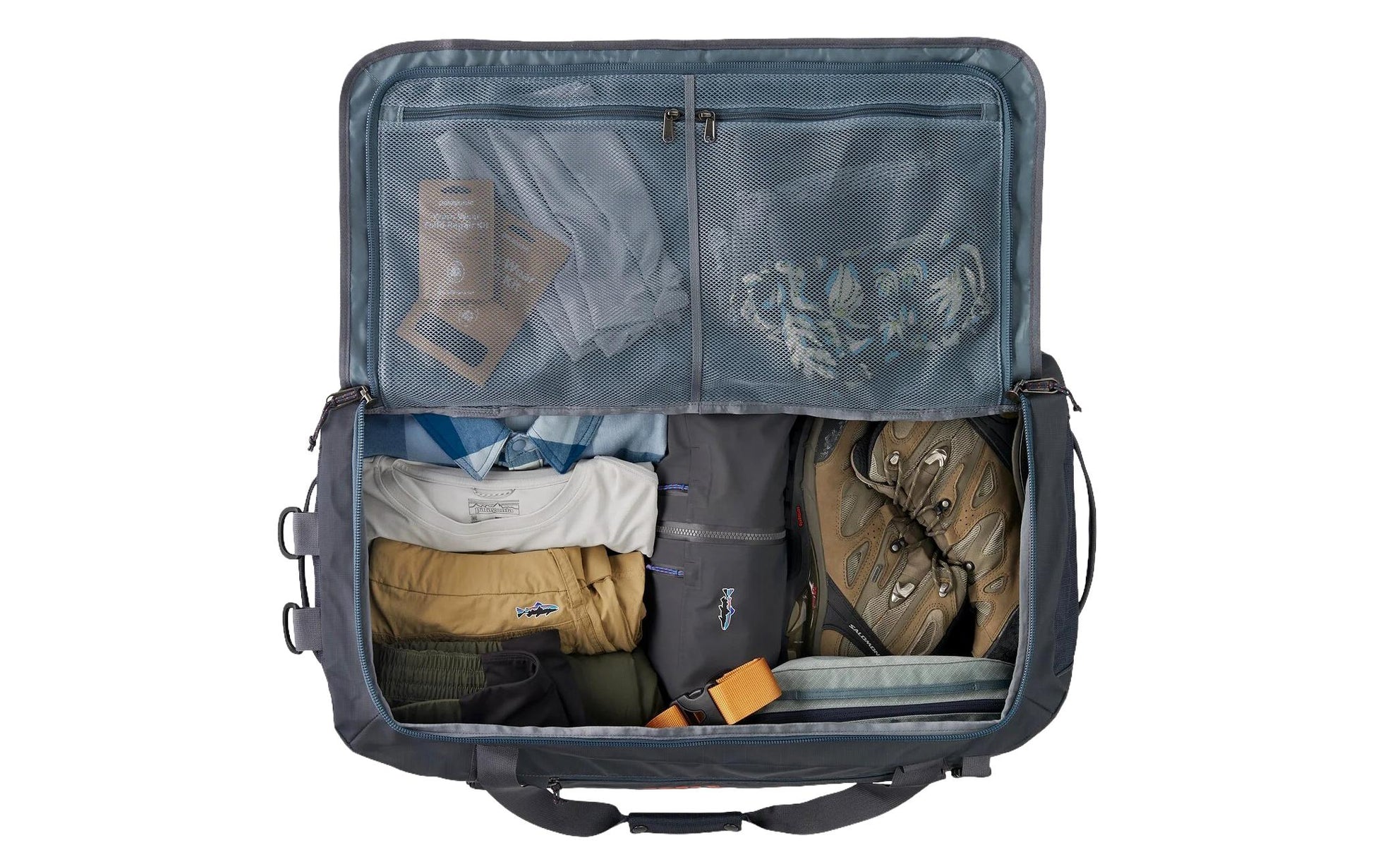 Patagonia Sporttasche Black Hole – 70 l, Rucksack-Funktion, aus rPET, schwarz