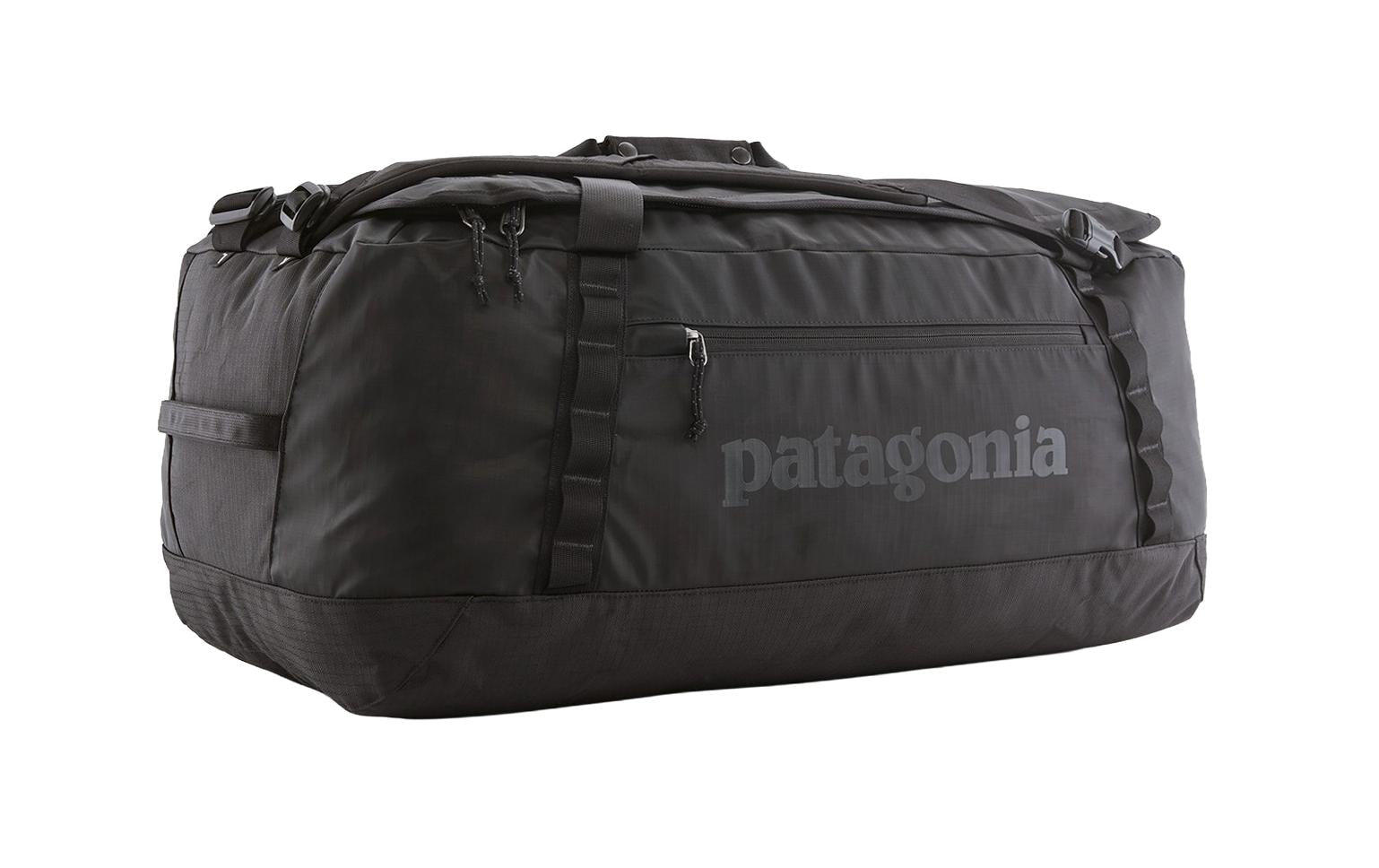 Patagonia Sporttasche Black Hole – 70 l, Rucksack-Funktion, aus rPET, schwarz
