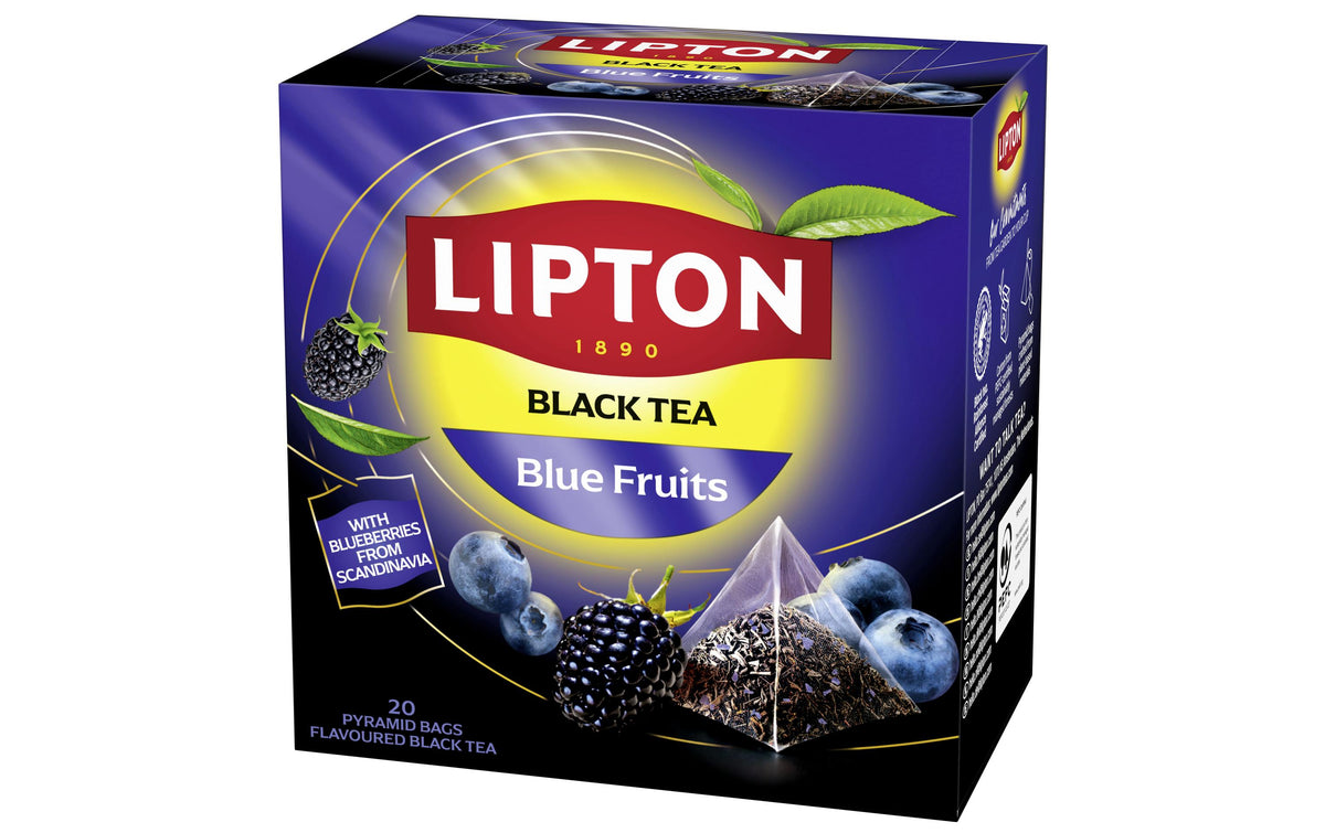 Lipton Schwarztee Heidelbeere & Brombeere – Teebeutel 20 Beutel
