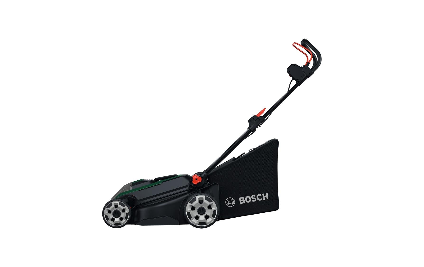 Bosch ROTAK18V2-43 Akku-Rasenmäher – 18 V – Schnittbreite 43 cm, 50 l – 2×4,0 Ah & Ladegerät – POWER FOR ALL