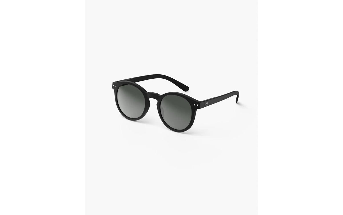Izipizi Schutzbrille The Oversized Pantos M – Graue Gläser, UV-Schutz, Schwarz