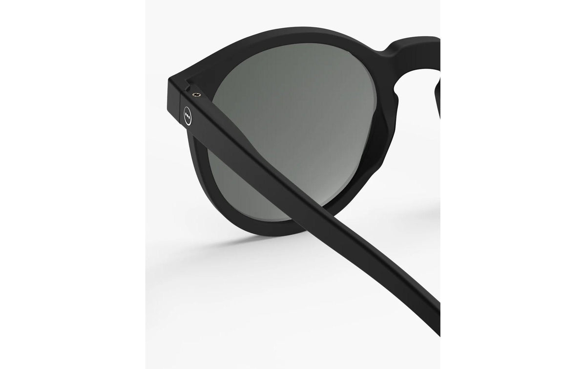 Izipizi Schutzbrille The Oversized Pantos M – Graue Gläser, UV-Schutz, Schwarz