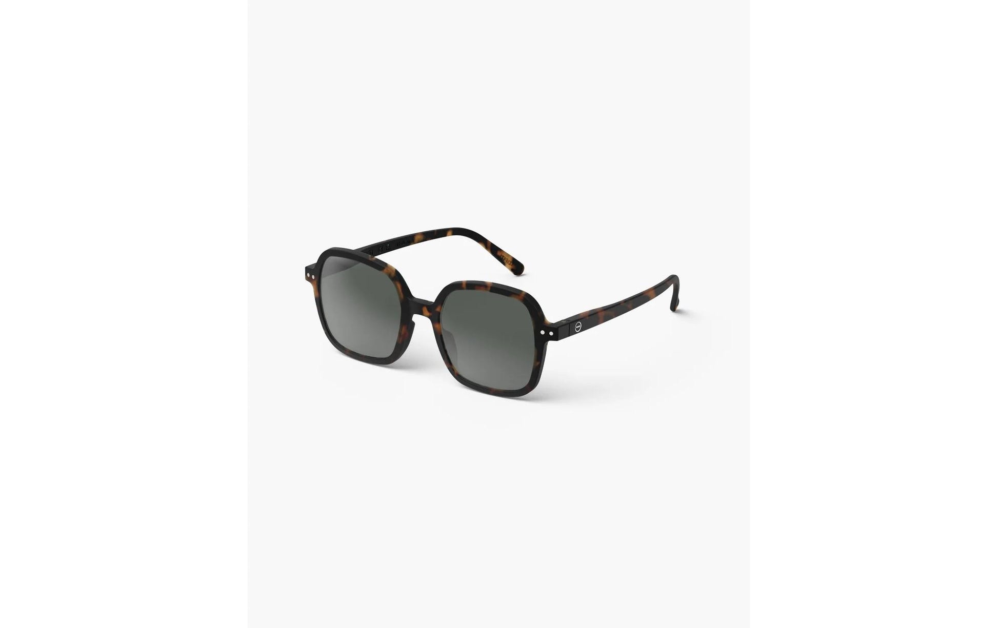 Izipizi Schutzbrille Office The Oversized Square – Braune Gläser, 100 % UV-Schutz, Schildpatt