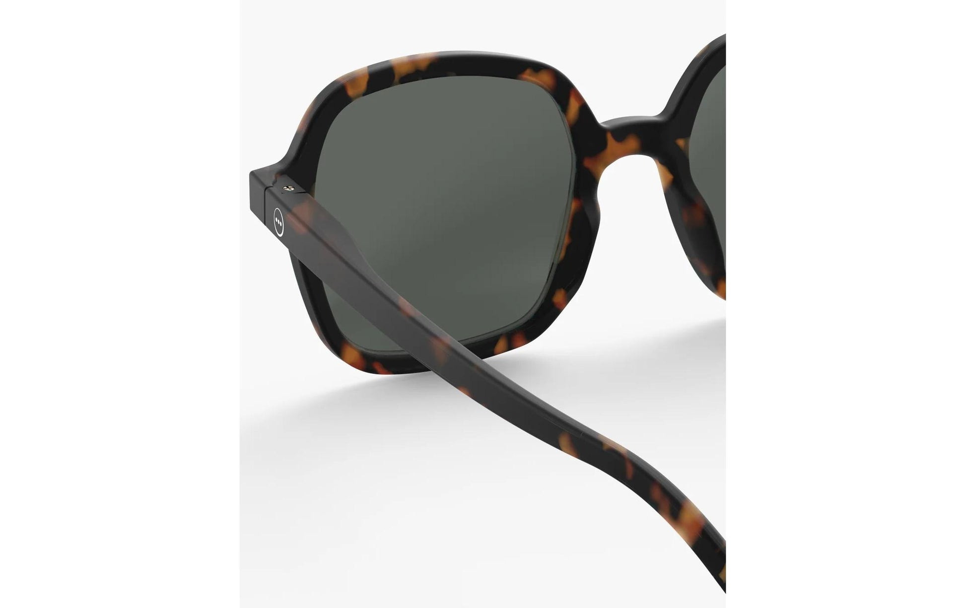 Izipizi Schutzbrille Office The Oversized Square – Braune Gläser, 100 % UV-Schutz, Schildpatt