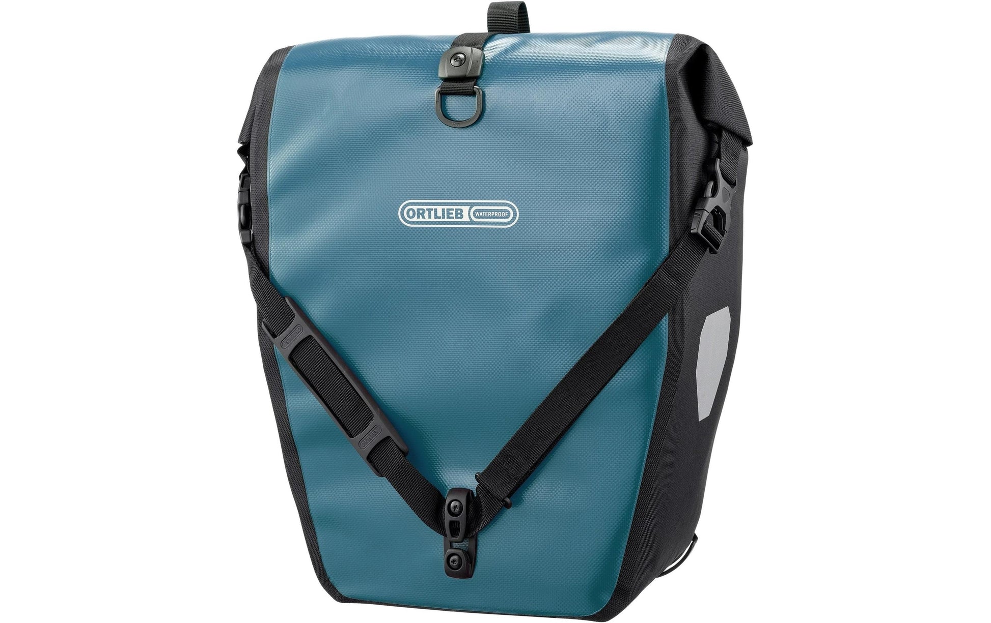 Ortlieb Back-Roller Taschenpaar – Gepäckträgertasche, 20 l, Polyester (PVC-beschichtet), Petrol