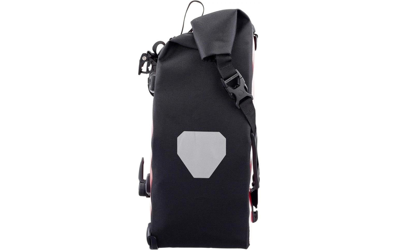 Ortlieb Back-Roller – Doppelseitentasche, 20 l, für Gepäckträger bis 16 mm, Polyester/PVC, Rot