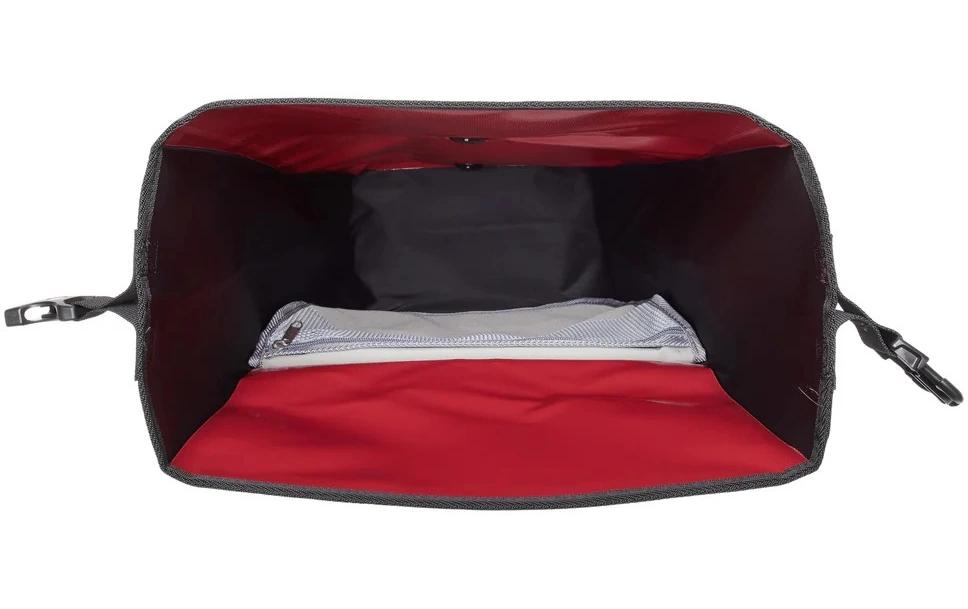 Ortlieb Back-Roller – Doppelseitentasche, 20 l, für Gepäckträger bis 16 mm, Polyester/PVC, Rot
