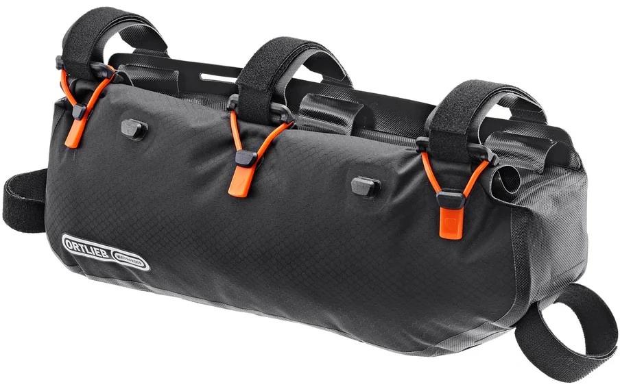 Ortlieb Sporttasche Frame-Pack RC Toptube – 4 l, wasserabweisend, Nylon, schwarz matt