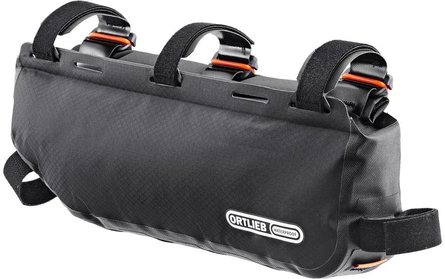 Ortlieb Sporttasche Frame-Pack RC Toptube – 4 l, wasserabweisend, Nylon, schwarz matt