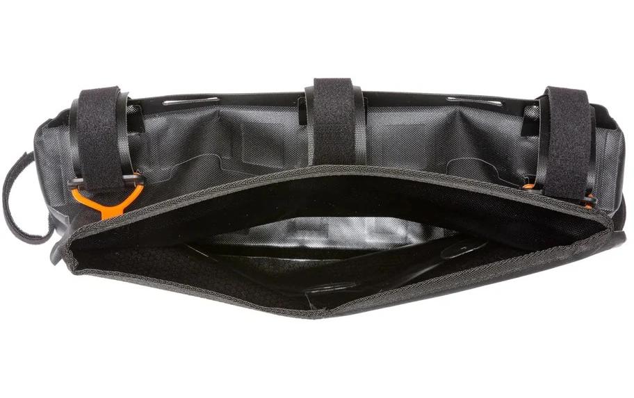Ortlieb Sporttasche Frame-Pack RC Toptube – 4 l, wasserabweisend, Nylon, schwarz matt