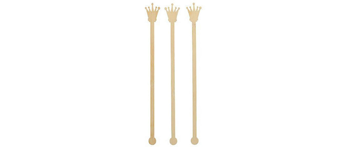 Papstar Rührstäbchen Bambus, 20 cm, braun – 100 Stk.