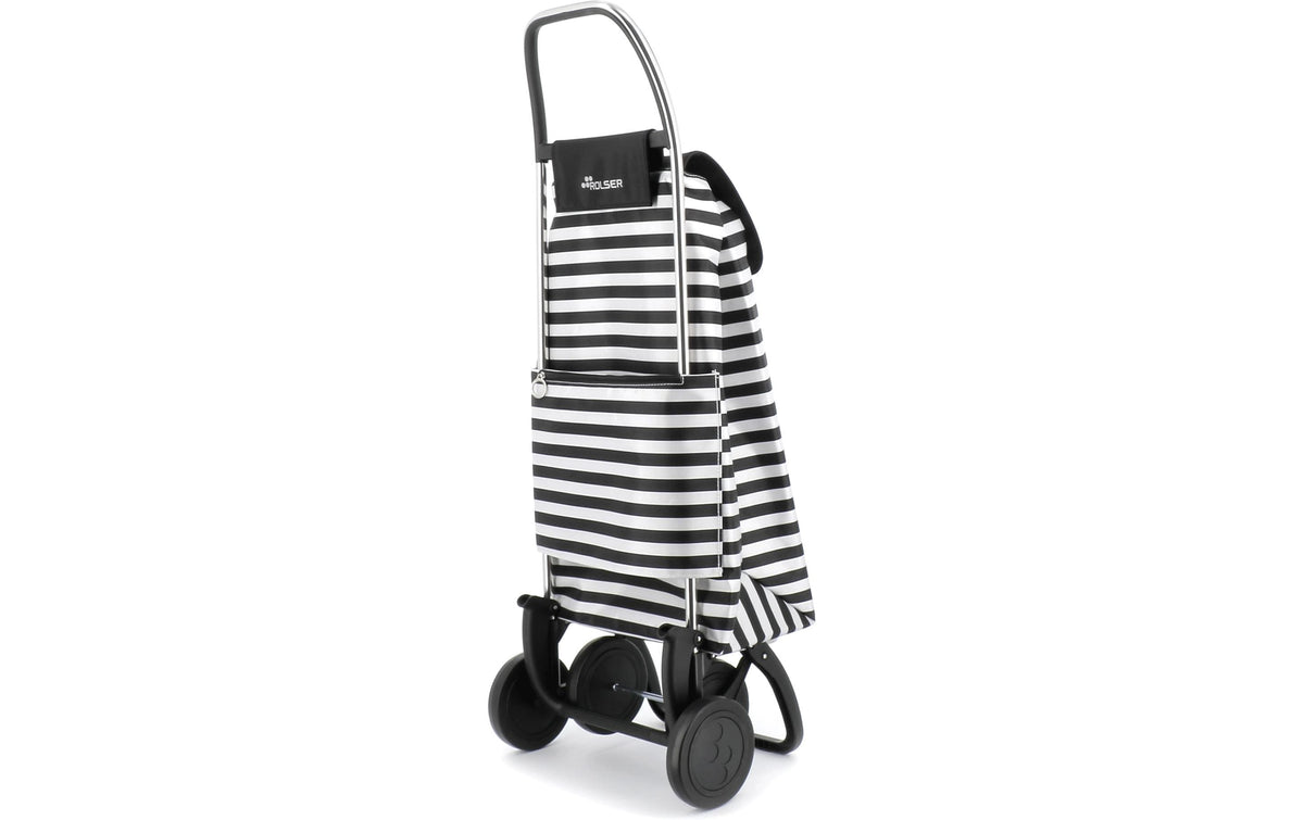 Rolser Stofftasche, Polyester, Schwarz/Weiss, 390×1080×470 mm