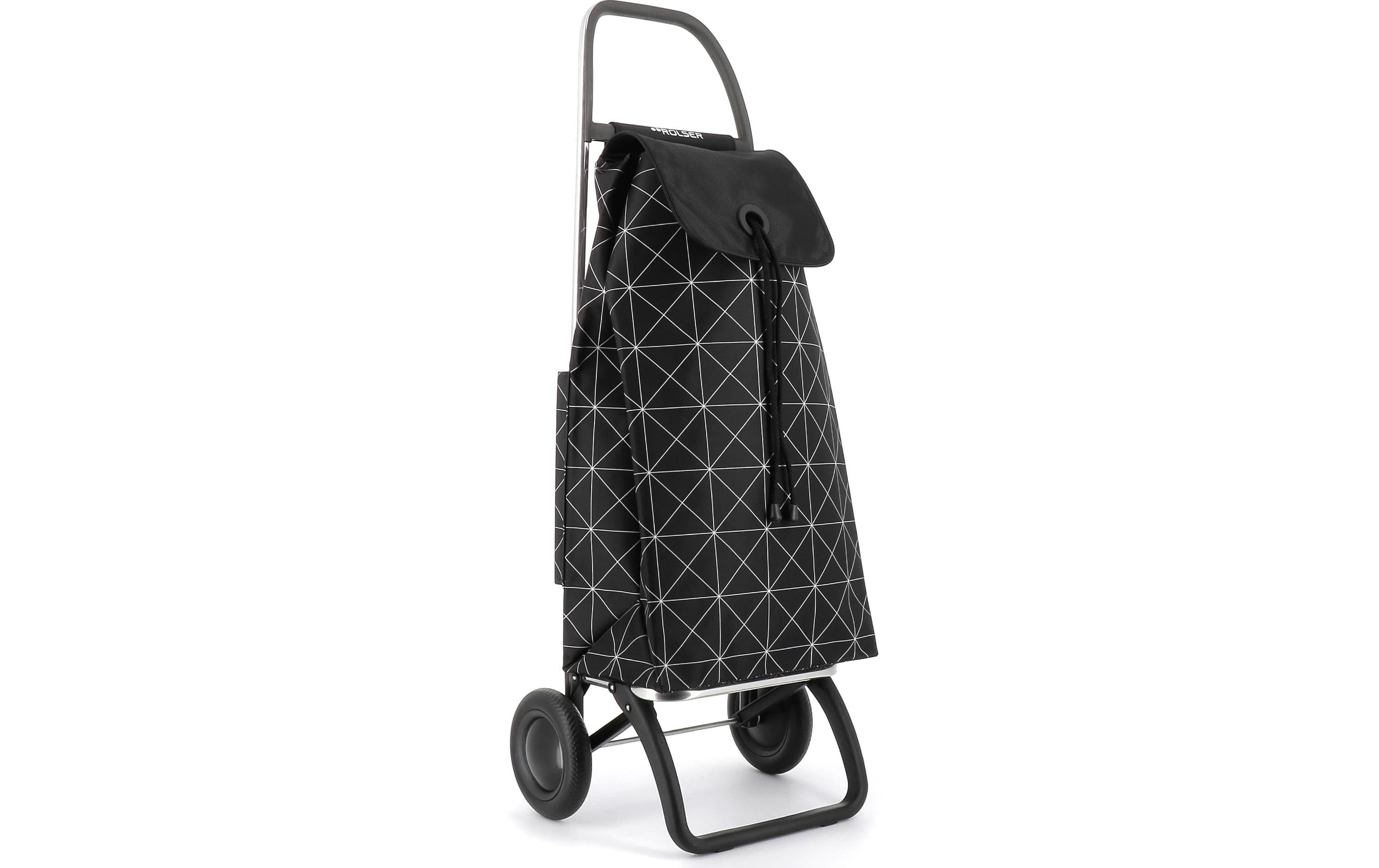 Rolser Stofftasche Polyester, Schwarz/Weiss, 410×1040 mm