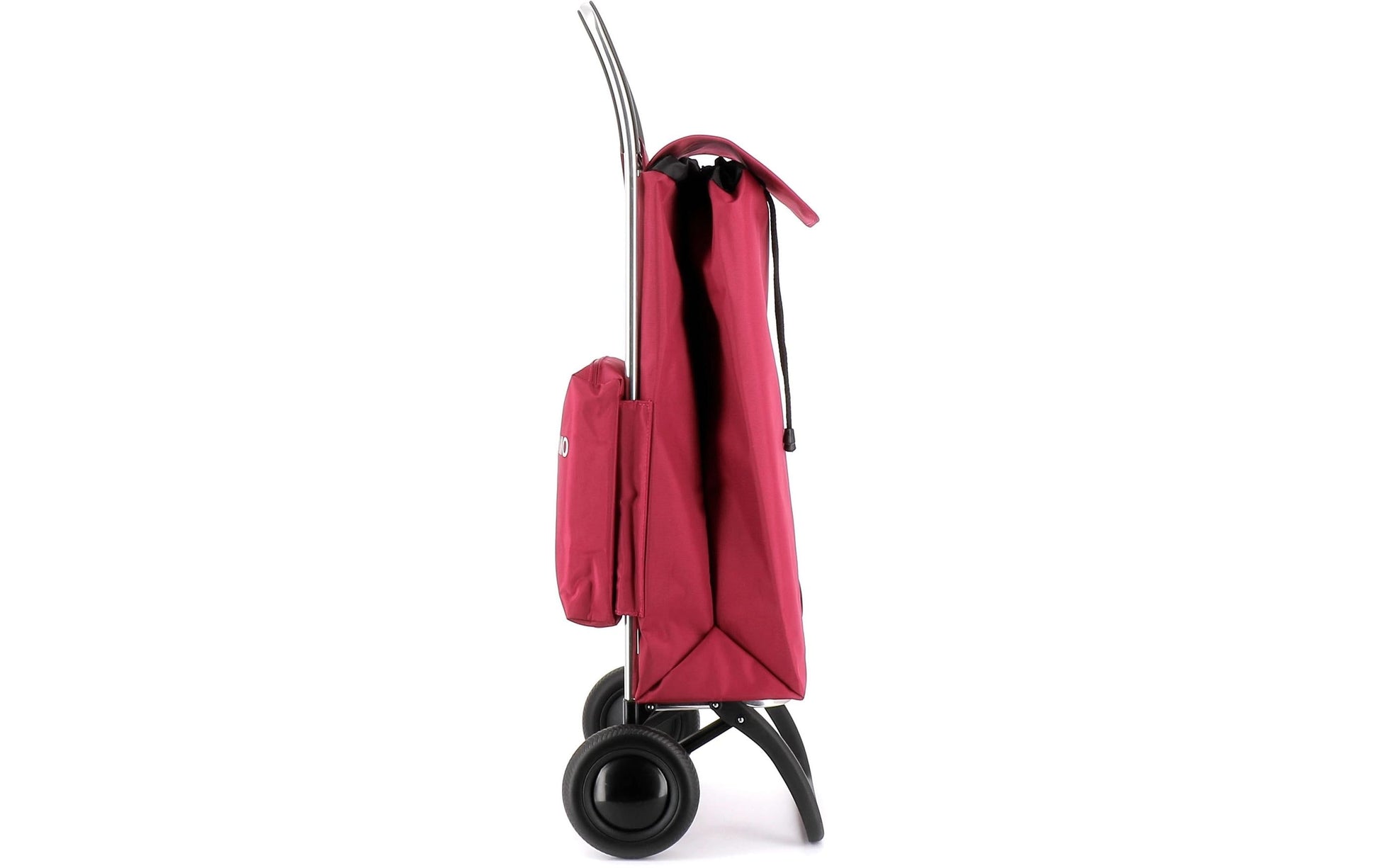 Rolser Einkaufstrolley, Aluminium, weinrot, 410×325×1040 mm