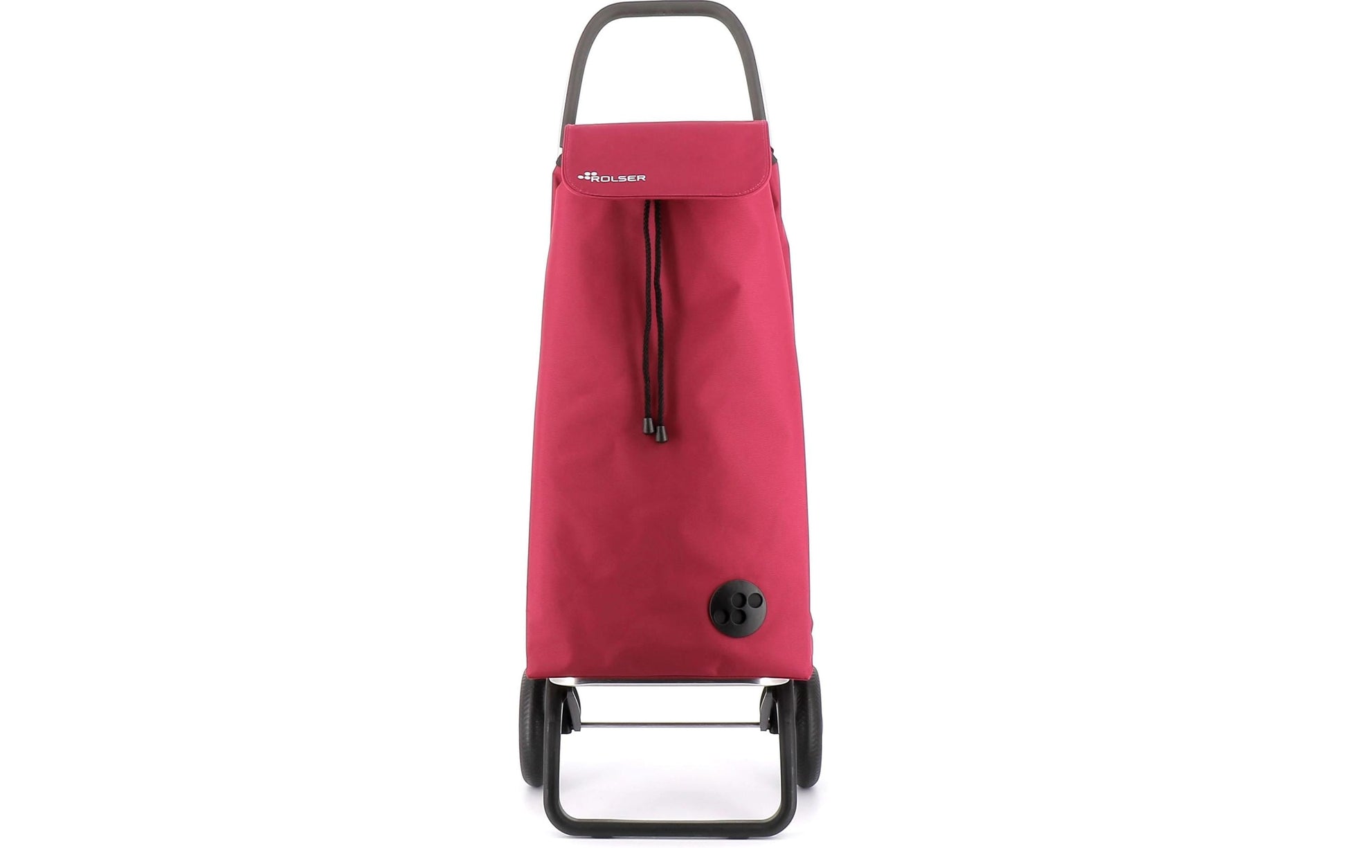 Rolser Einkaufstrolley, Aluminium, weinrot, 410×325×1040 mm