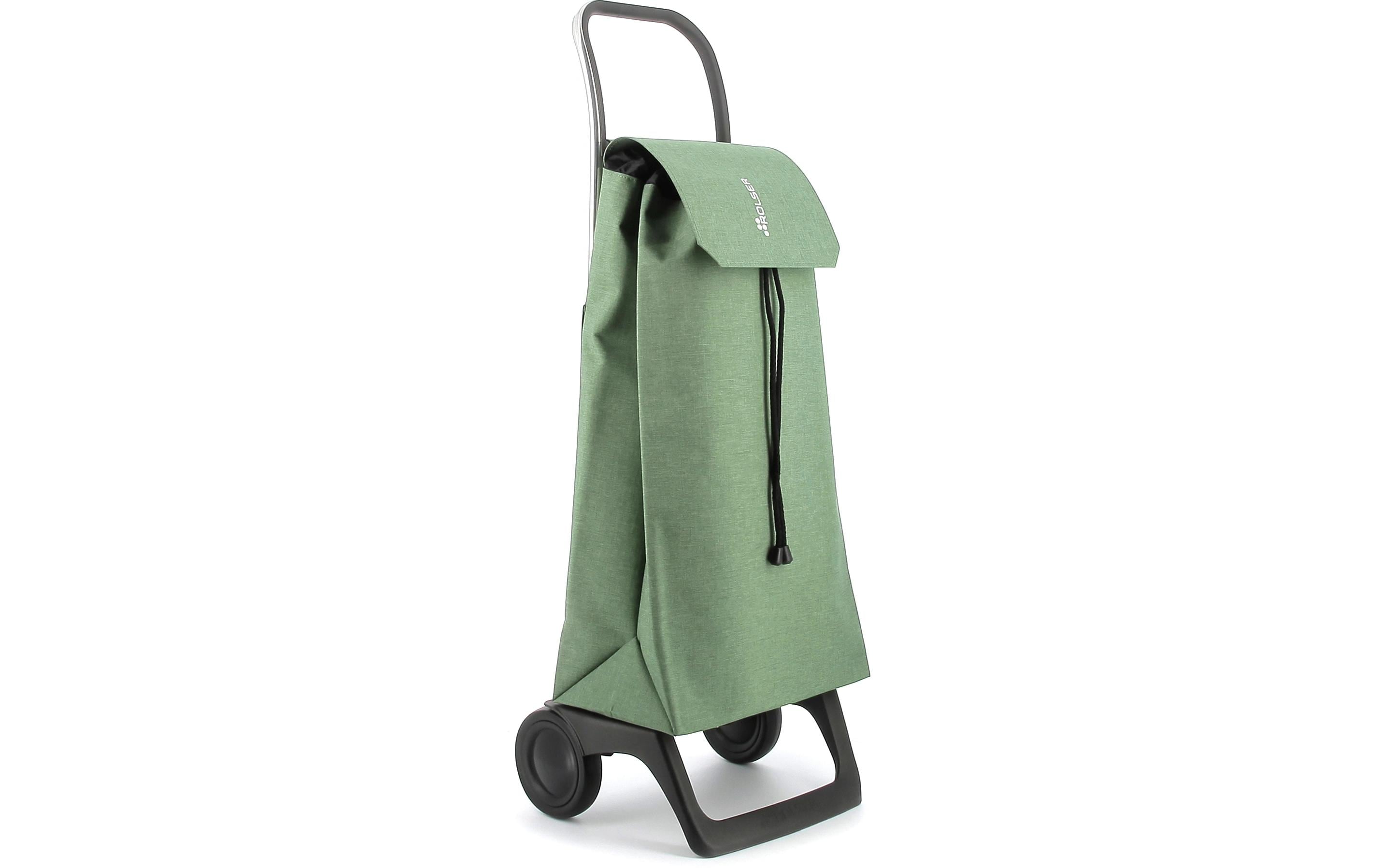 Rolser Einkaufstrolley, Polyester, Aluminium, Grün, 350×300×970 mm
