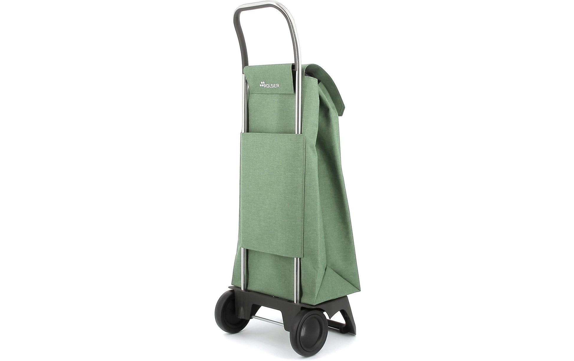 Rolser Einkaufstrolley, Polyester, Aluminium, Grün, 350×300×970 mm