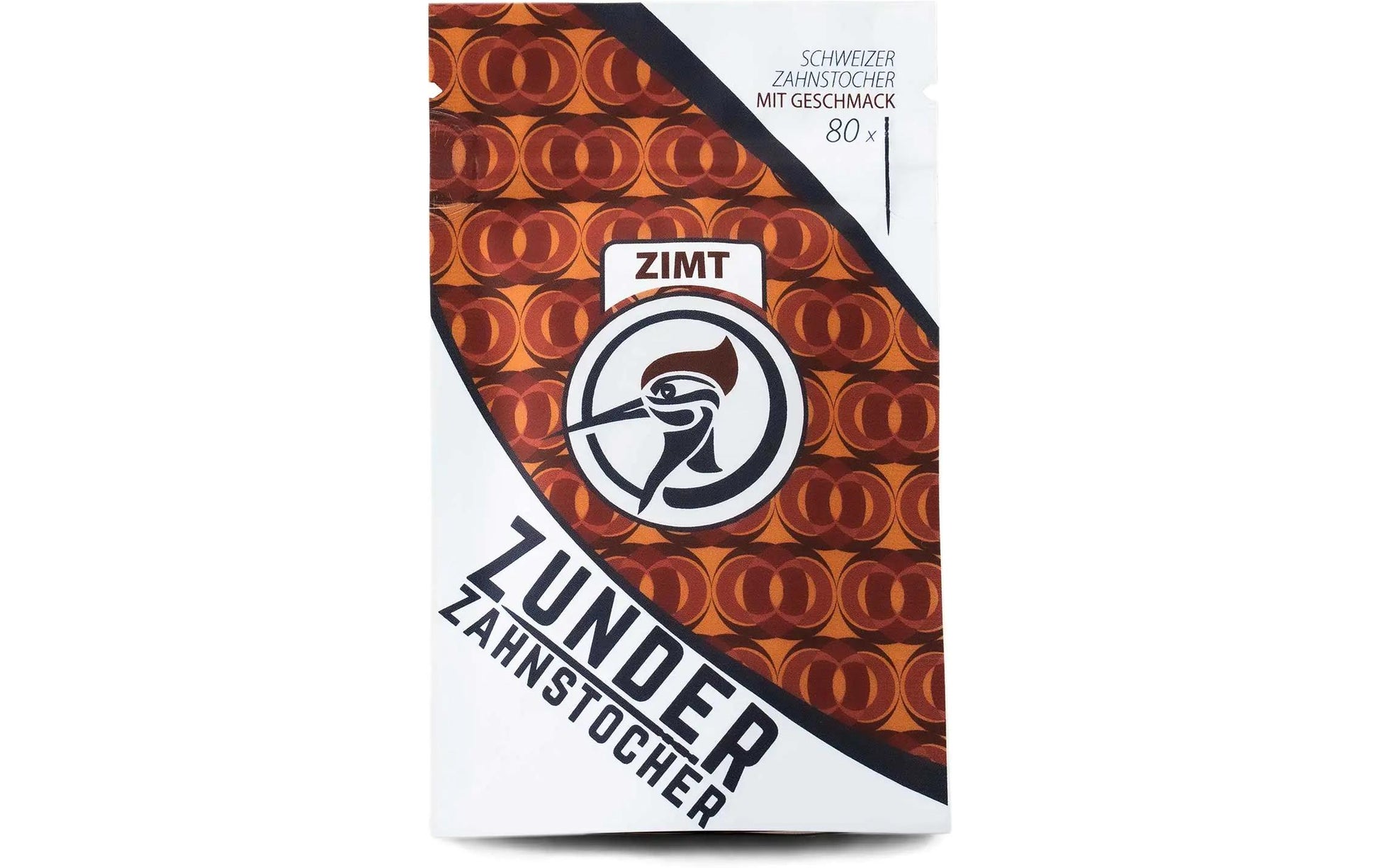 Zunder Zahnstocher Zimt, Holz (Birke), 7 cm – FSC – 80 Stk.