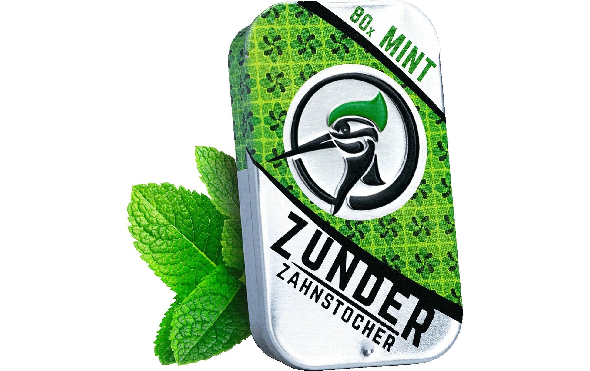 Zunder Zahnstocher Mint – 7 cm – Holz (Birke) – 80 Stk