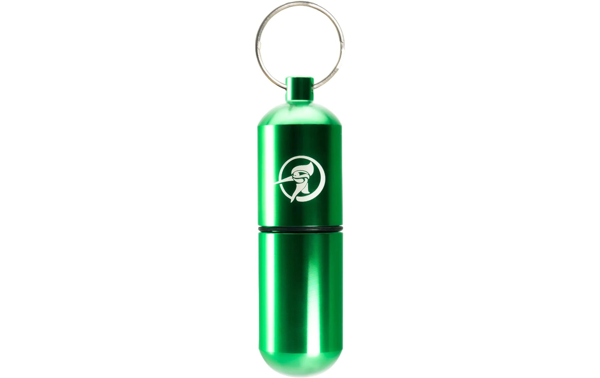 Zunder zahnstocher Zunder Schlüsselanhänger – für 40 Zahnstocher, Aluminium, Grün