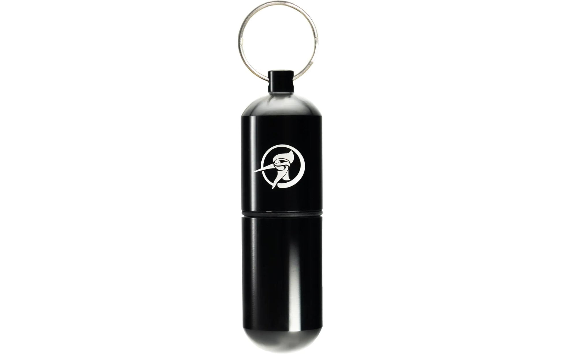 Zunder zahnstocher Zunder Schlüsselanhänger – für 40 Zahnstocher, Aluminium, Schwarz