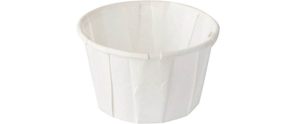 Papstar Dressingbecher PURE, Papier – 0,6 dl – 250 Stk.