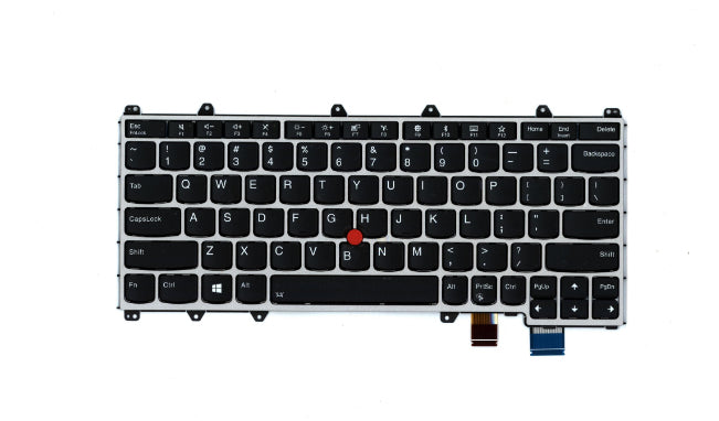 Lenovo 01HX115 – Notebook-Ersatztastatur – Silber – Ungarisch – für ThinkPad X380 Yoga