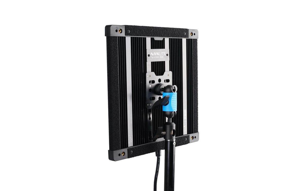 Nanlite PavoSlim 60C Streaming-Licht – 72 W, 2700–7500 K, CRI 96/TLCI 97 – Bluetooth – Schwarz
