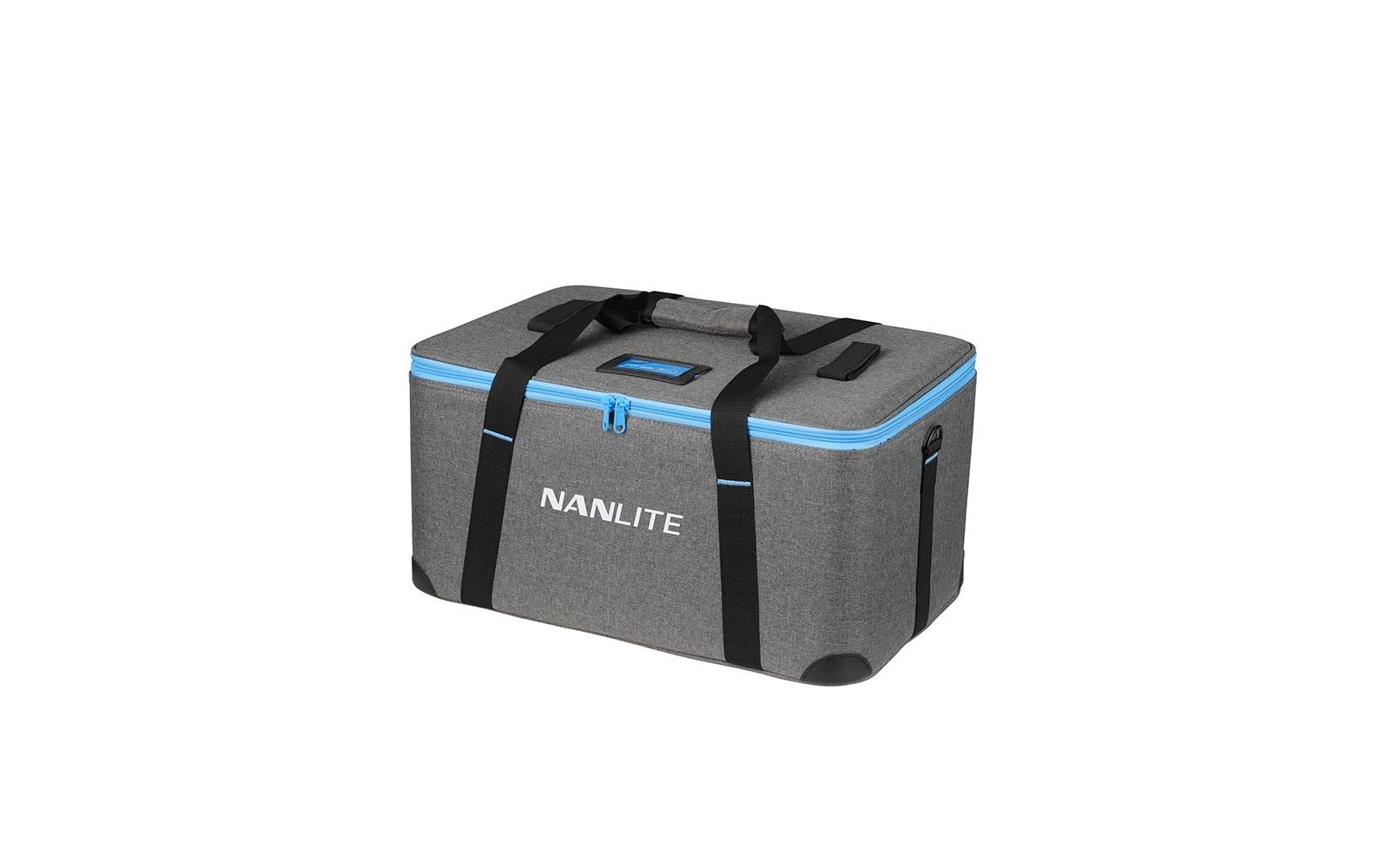 Nanlite Forza 300/300B – Tragetasche, gepolstert, stossgeschützt, Grau, für Forza 300/500-Serie