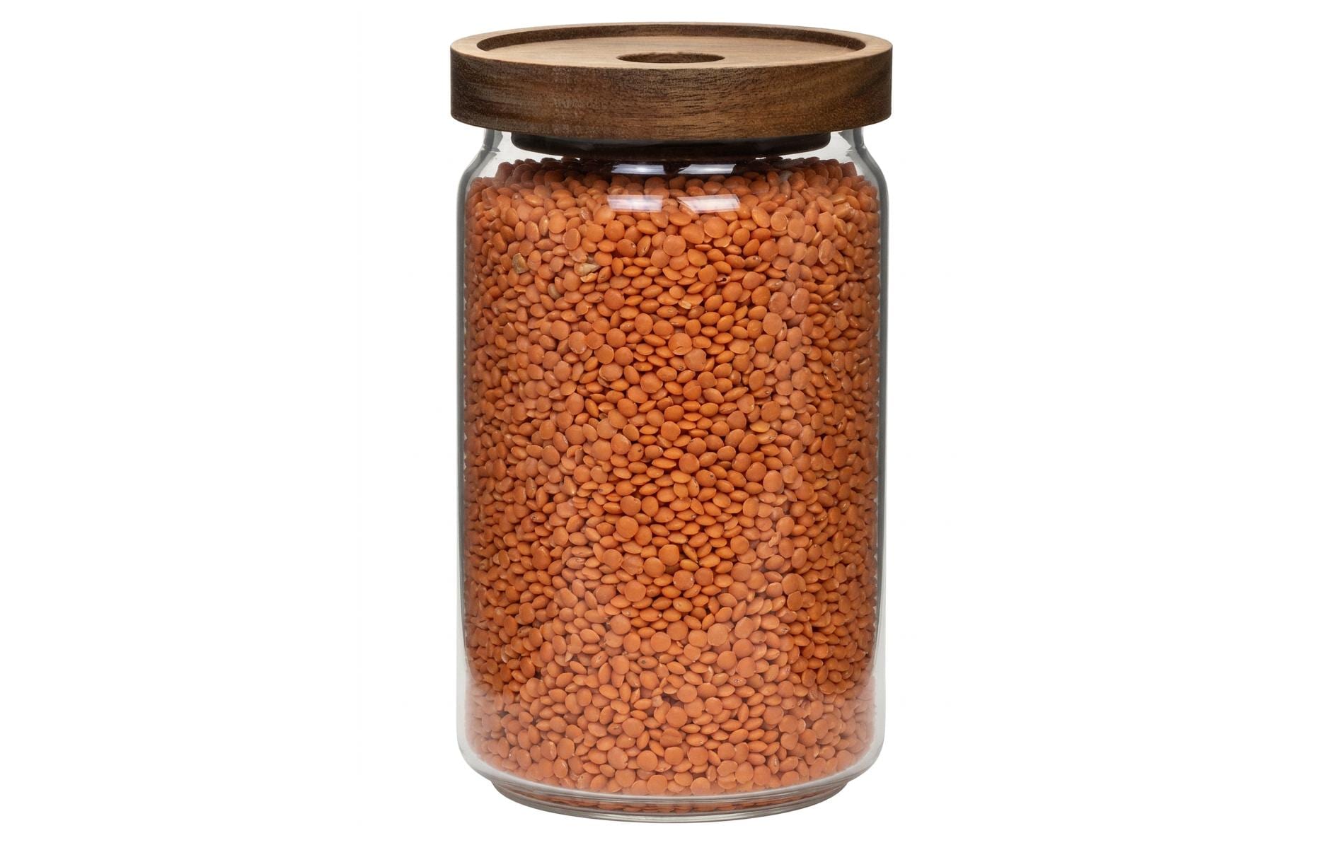Cocon Vorratsdose 700 ml, Ø 9 × 15,3 cm, Glas (Borosilikat), Transparent