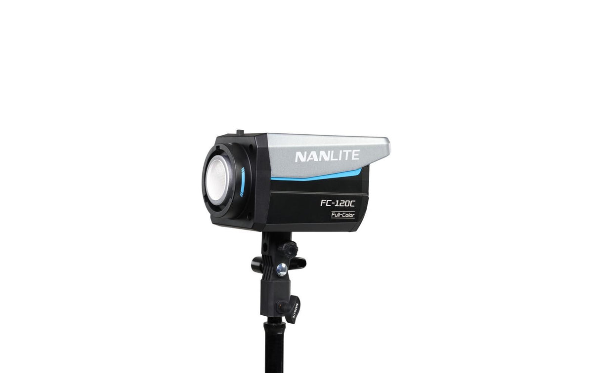 Nanlite FC-120C Streaming-Licht – FullColor 145 W, RGBW, 2700–7500 K, dimmbar – Schwarz