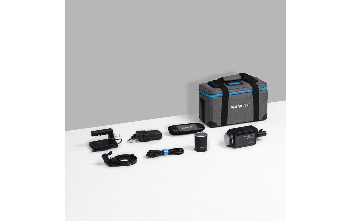 Nanlite Forza 60CR Streaming-Licht – RGBIC, dimmbar, 12810 lx, 1000–20000 K – Schwarz