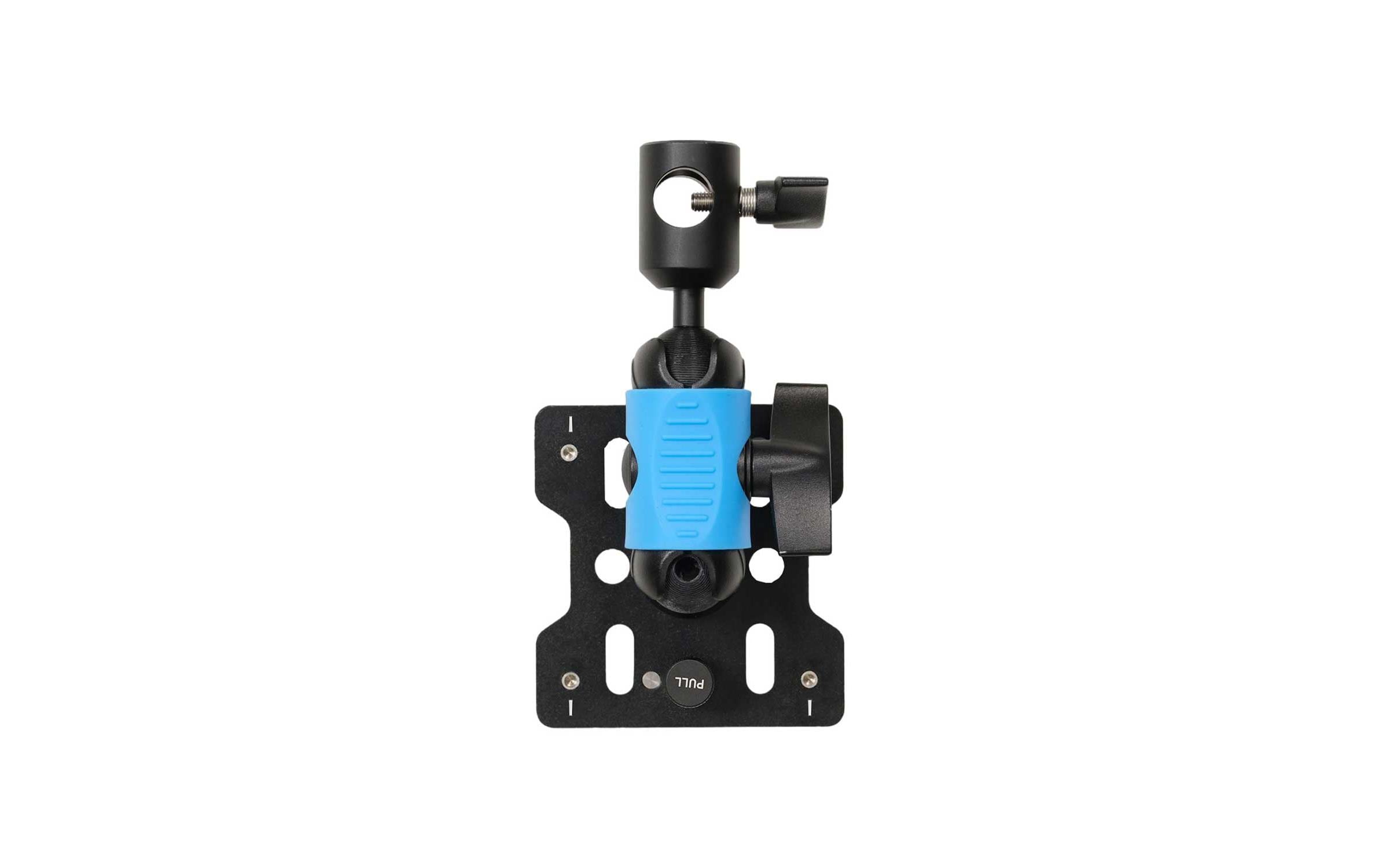Nanlite Universalhalter – Halterung, für Nanlite PavoSlim Serie, Schwarz, 16 mm Aufnahme
