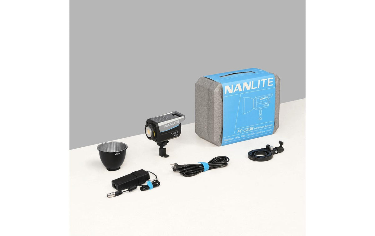 Nanlite FC-120B LED-Panel – 1532 lm, 2700–6500 K, 145 W – Bluetooth, DMX/RDM, 2,4 GHz