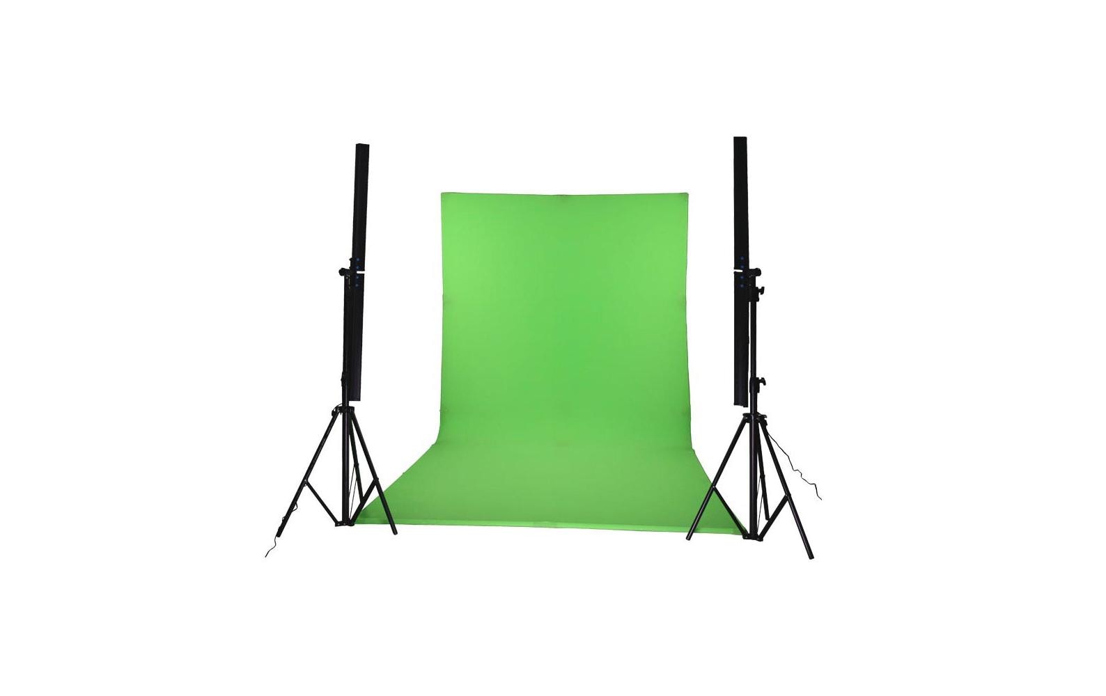 Nanlite Screen Hintergrund – 2200 × 2200 mm – Grün