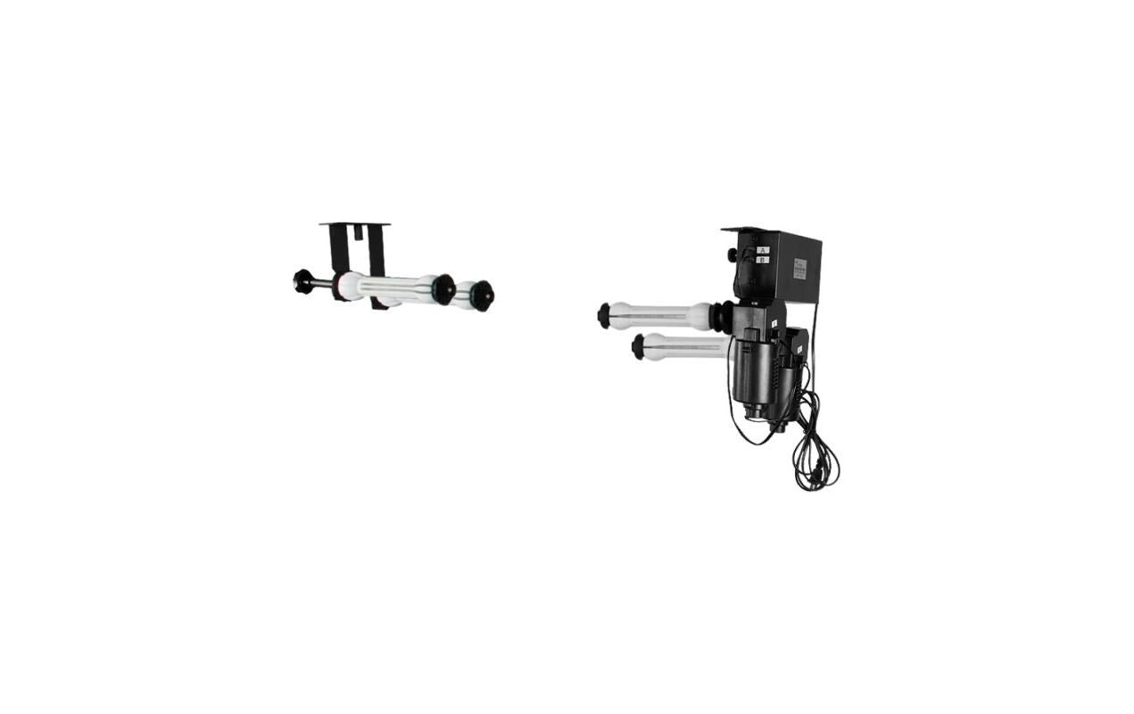 Nanlite Hintergrundsystem – elektrisch, 2-fach – 2720 × 11000 mm – Schwarz