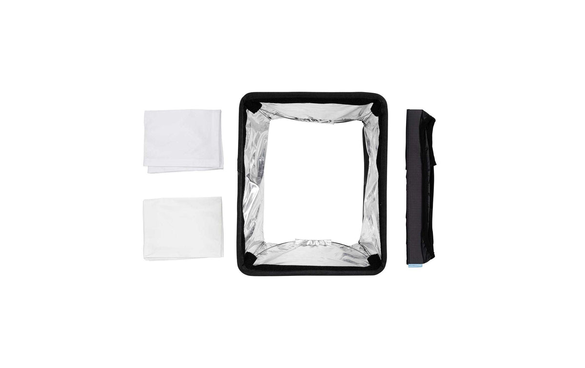Nanlite Alien 150C – Softbox, Quick-Release, Rechteckig, 350×285×120 mm, Schwarz, für Alien 150C