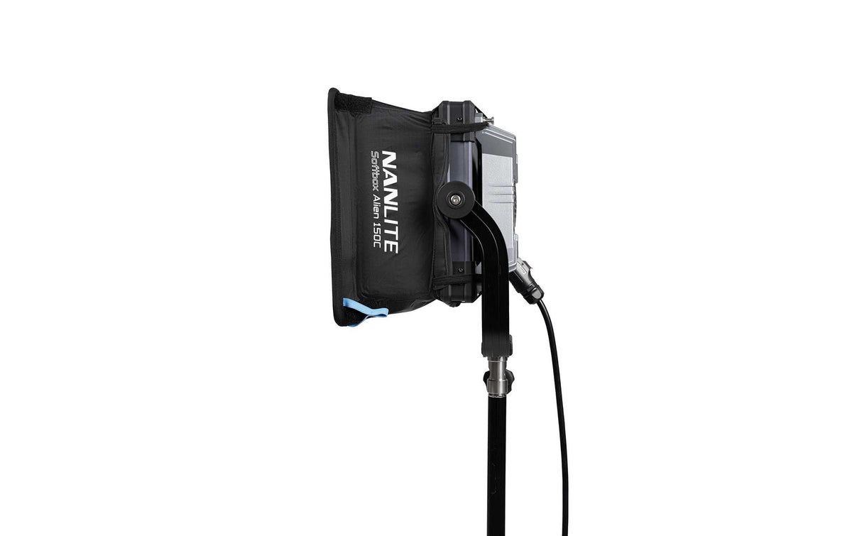Nanlite Alien 150C – Softbox, Quick-Release, Rechteckig, 350×285×120 mm, Schwarz, für Alien 150C
