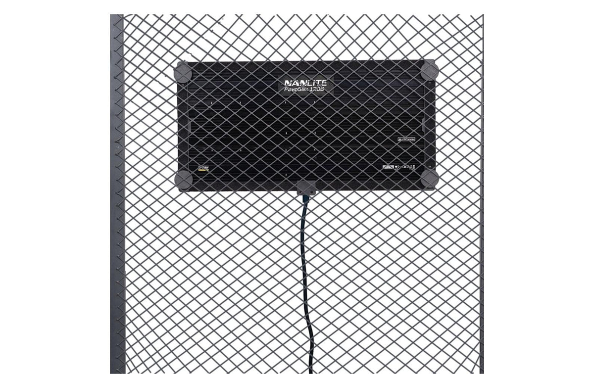 Nanlite AS-MBA-1/4-SET – Adapter, magnetisch, 120 W, für PavoSlim, schwarz