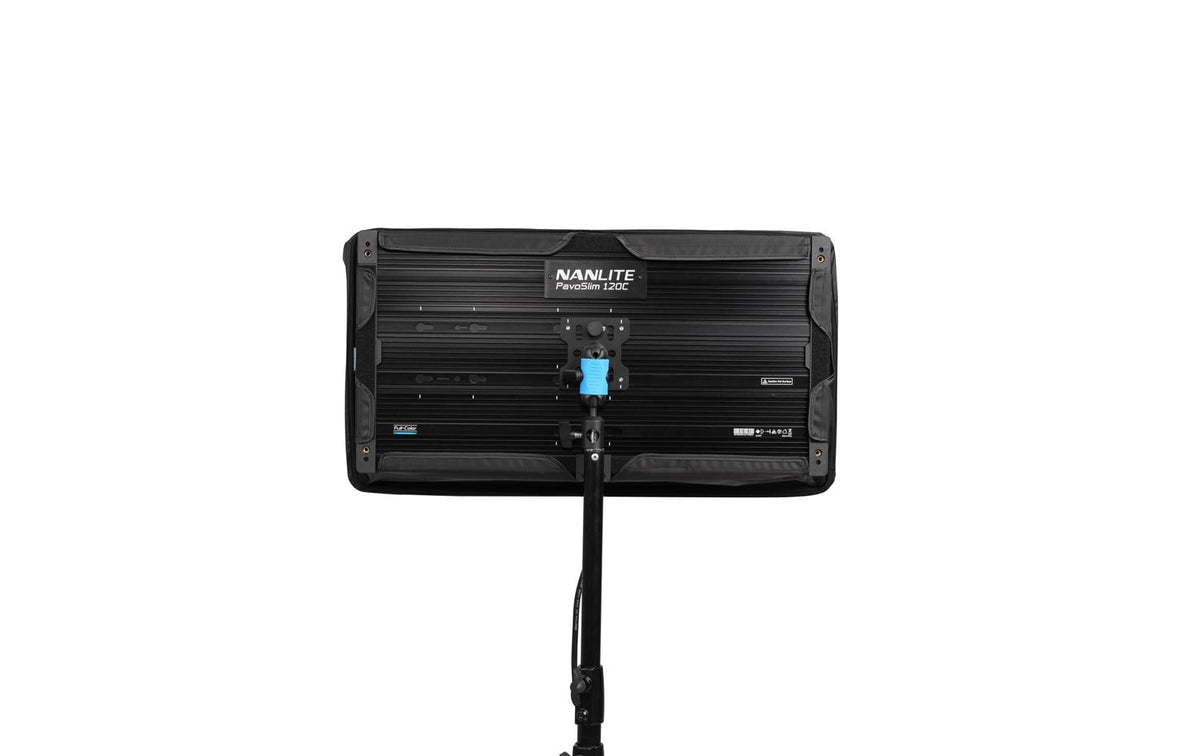 Nanlite PavoSlim Softbox 655 × 350 × 120 mm – für PavoSlim 120B, PavoSlim 120C – Schwarz/Silber
